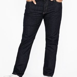 Express Slim Dark Wash Stretch Jeans